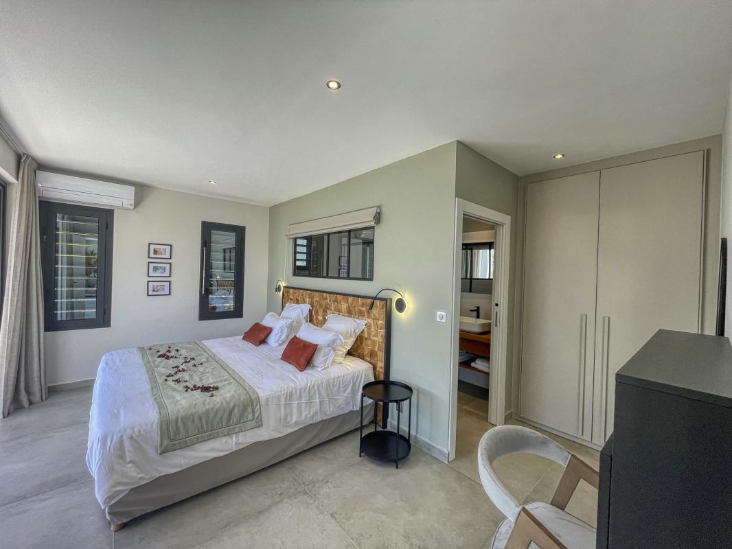 A louer villa 4 chambres vue mer Saint François Guadeloupe_ Chambre du bas - 24